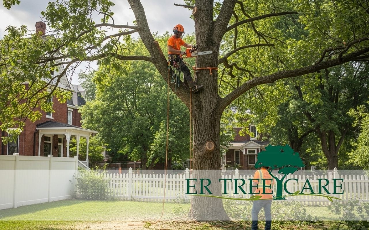 Tree trimming to control growth in Louisville KY for a safer yard