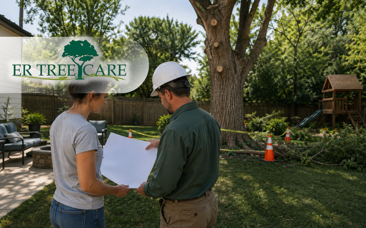 Backyard tree removal planning for a safer outdoor space
